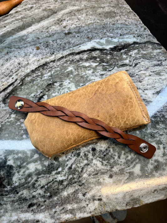 Mystery Braid Leather Bracelet