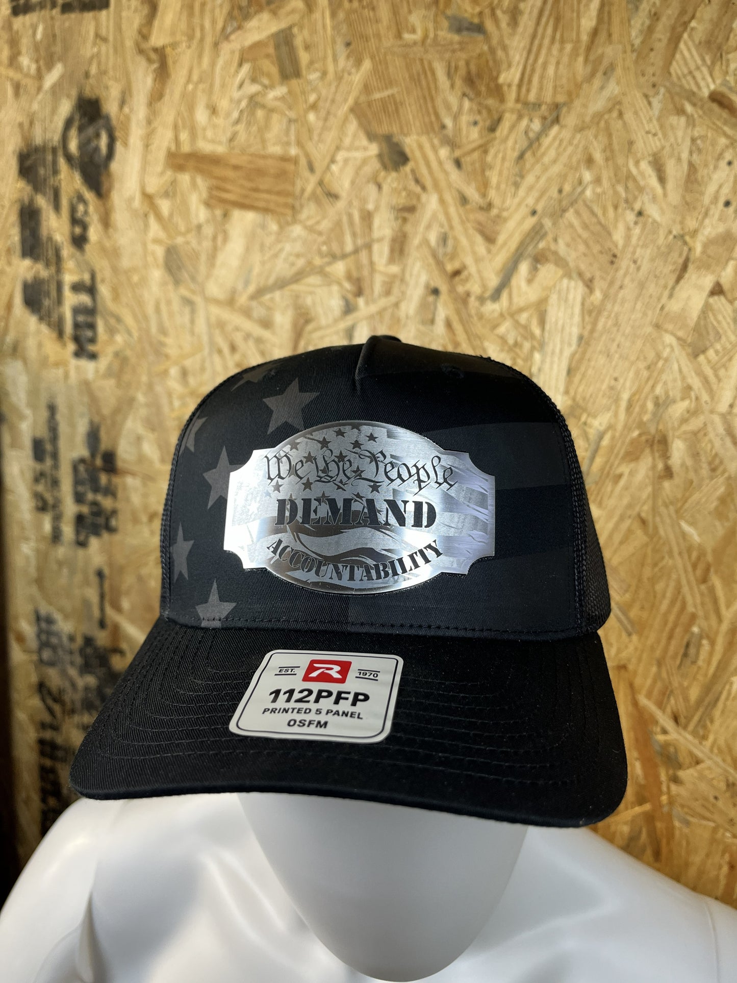We The People Acrylic Patch Cap