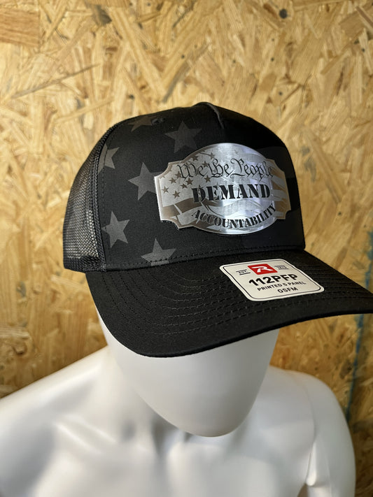 We The People Acrylic Patch Cap